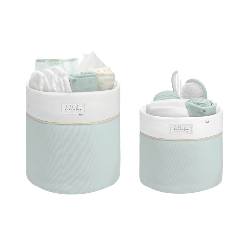 KIKKA BOO ΣΕΤ 2 ΤΕΜ ΚΑΛΑΘΙΑ ΑΠΟΘΗΚΕΥΣΗΣ 18CM ΚΑΙ 14CM SLEEPY SHEEP 31108060069