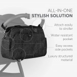 Η φωτογραφία δείχνει Η CHELSEA είναι μια κομψή και ευρύχωρη τσάντα μαμάς σχεδιασμένη για σύγχρονους γονείς που αναζητούν λειτουργικότητα και κομψότητα.