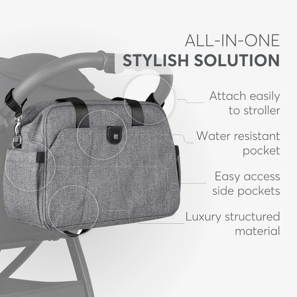 Η CHELSEA είναι μια κομψή και ευρύχωρη τσάντα μαμάς σχεδιασμένη για σύγχρονους γονείς που αναζητούν λειτουργικότητα και κομψότητα.