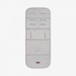 Η φωτογραφία δείχνει Αναβαθμίστε την άνεση του καροτσιού σας με την επένδυση καροτσιού BUTTERFLY DANCE! Σχεδιασμένο για επιπλέον απαλότητα και υποστήριξη, αυτή η κομψή και αναστρέψιμη επένδυση βελτιώνει τη βόλτα του μωρού σας προσθέτοντας μια νότα προσωπικότητας.