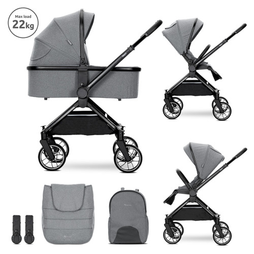 LORELLI ΠΟΛΥΚΑΡΟΤΣΙ 2 ΣΕ 1 ΜΕ ΣΚΛΗΡΗ ΚΑΛΑΘΟΥΝΑ REYA GREY 10022072506