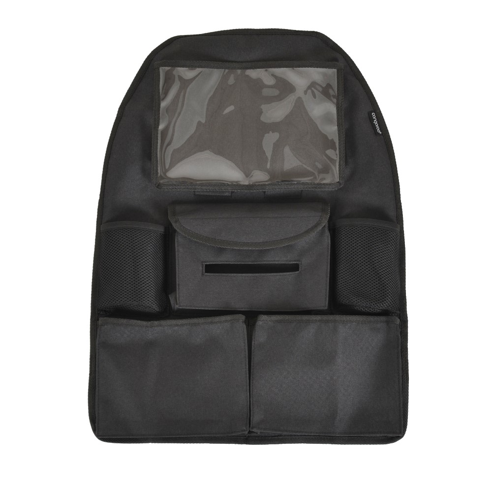 Η φωτογραφία δείχνει Carify 3-in-1 Seat Protector από την Cangaroo — άνεση και προστασία για κάθε ταξίδι!Διατηρήστε την ταπετσαρία του αυτοκινήτου σας καθαρή και προστατευμένη από φθορά, βρωμιά και γρατσουνιές.