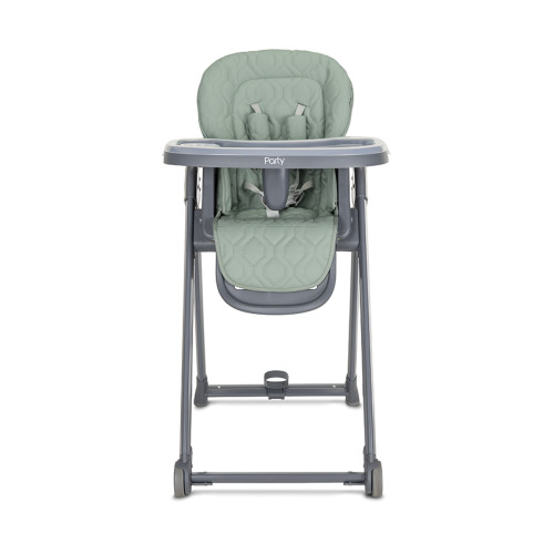 LORELLI ΚΑΡΕΚΛΑΚΙ ΦΑΓΗΤΟΥ HIGH CHAIR PARTY GREEN LEATHER 10100372504