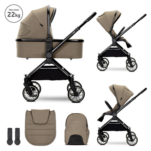 LORELLI ΠΟΛΥΚΑΡΟΤΣΙ 2 ΣΕ 1 ΜΕ ΣΚΛΗΡΗ ΚΑΛΑΘΟΥΝΑ REYA BEIGE 10022072507