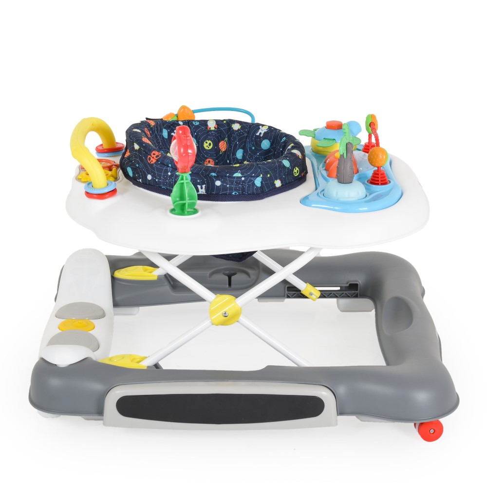 Πολυλειτουργικό Musical Walker Regalo 4 σε 1 από την CANGAROOΟ περιπατητής Regalo 4-σε-1 της CANGAROO είναι ο τέλειος συνδυασμός λειτουργικότητας, ασφάλειας και διασκέδασης, σχεδιασμένος να υποστηρίζει την ανάπτυξη των κινητικών δεξιοτήτων του παιδιού σας σε διάφορα στάδια ανάπτυξης.