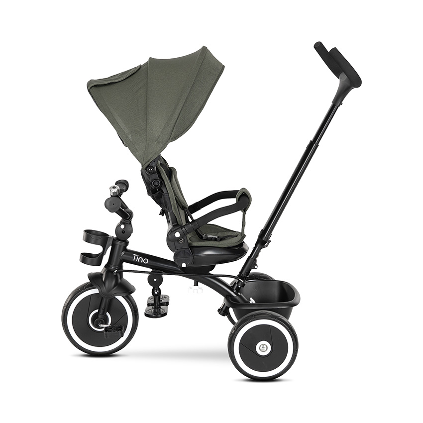 LORELLI ΤΡΙΚΥΚΛΟ ΜΕ ΠΕΡΙΣΤΡΕΦΟΜΕΝΟ ΚΑΘΙΣΜΑ TINOΑνακλινόμενο κάθισμα σε θέση πλάτη προς γονέαΚουδούνι360 περιστροφήΡυθμιζόμενο κάθισμαΤρίτροχο ποδήλατοΠτυσσόμενο κουβούκλιοΠλαστικό καλάθιΚάθισμα με πλάτηΘέση: επιστροφή στον γονέαΘέση: πρόσωπο με γονέαΠλήρης αφαιρούμενη ταπετσαρία για εύκολο καθάρισμα