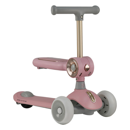 BEBE STARS ΠΑΤΙΝΙ XRIDE 2IN1 PINK 671-185