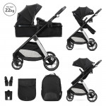 Η φωτογραφία δείχνει LORELLI ΠΟΛΥΚΑΡΟΤΣΙ&nbsp;2 ΣΕ 1 ASPEN ΜΕ ΜΕΤΑΤΡΕΠΟΜΕΝΟ ΚΑΘΙΣΜΑ ΑΠΟ ΚΑΛΑΘΟΥΝΑ ΣΕ ΚΑΡΟΤΣΙ ΒΟΛΤΑΣ.