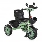 Η φωτογραφία δείχνει Twiddle,Byox Kids' Tricycle — εγγυημένη διασκέδαση σε εξωτερικούς χώρους!Βασικά χαρακτηριστικά:• Κατάλληλο για παιδιά άνω των 3 ετών και έως 25 κιλά• Εργονομικό, φαρδύ κάθισμα με πλάτη για μέγιστη άνεση• Δύο θέσεις καθισμάτων — ρυθμιζόμενες ώστε να προσαρμόζονται στο ύψος του πα