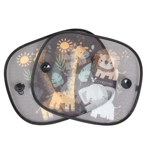 CANGAROO ΣΚΙΑΣΤΡΑ ΑΥΤΟΚΙΝΗΤΟΥ 2 ΤΕΜ SHADY ANIMALS 3800146272067
