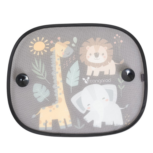 CANGAROO ΣΚΙΑΣΤΡΑ ΑΥΤΟΚΙΝΗΤΟΥ 2 ΤΕΜ SHADY ANIMALS 3800146272067