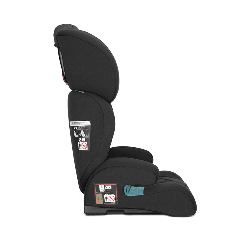 Η φωτογραφία δείχνει Εύκολη τοποθέτηση με ζώνη ασφαλείας ενηλίκων για ύψος 100-150 cm.