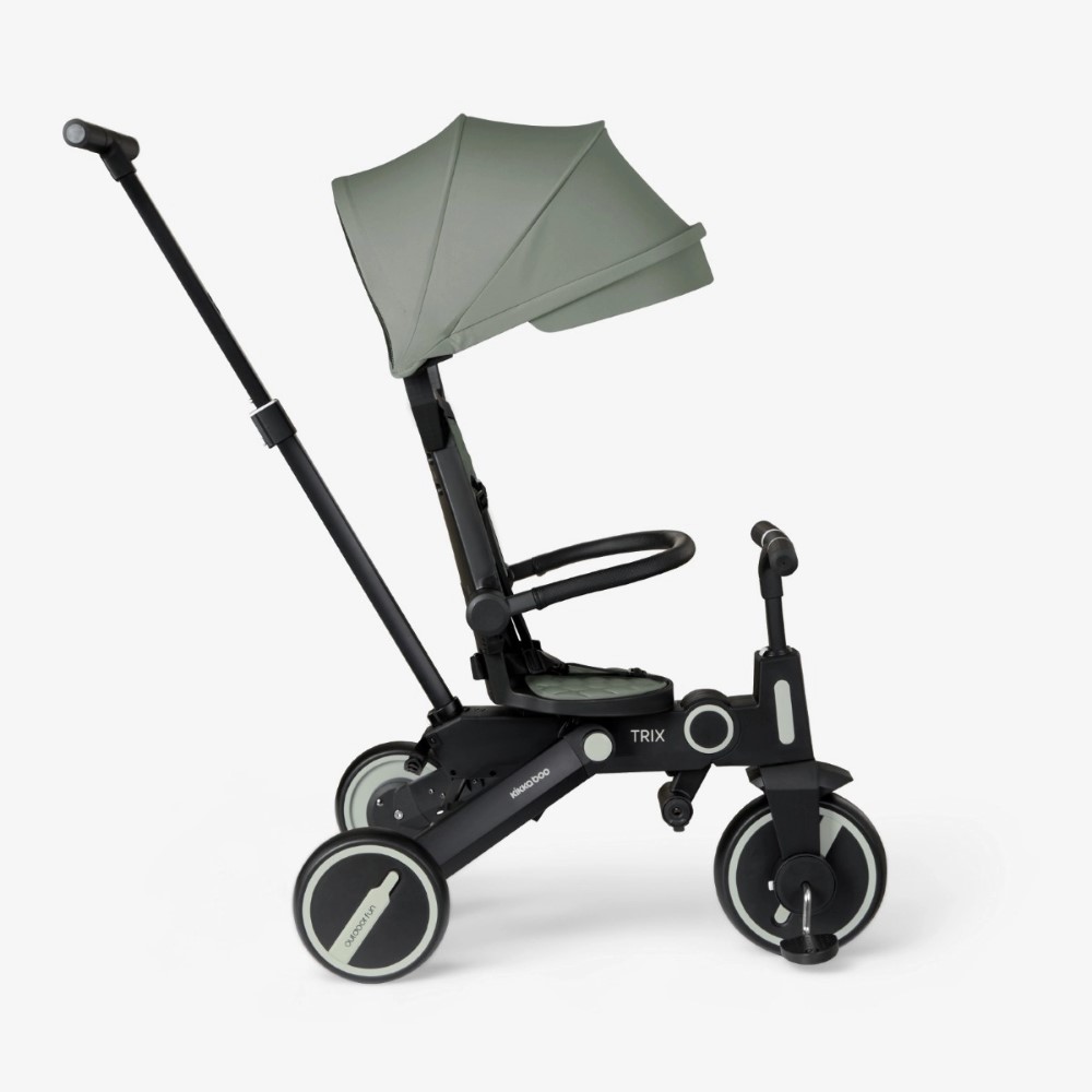 Ξεκινήστε αμέτρητες περιπέτειες με το τρίκυκλο TRIX 7in1, φτιαγμένο για παιδιά ηλικίας 18 μηνών έως 5 ετών.