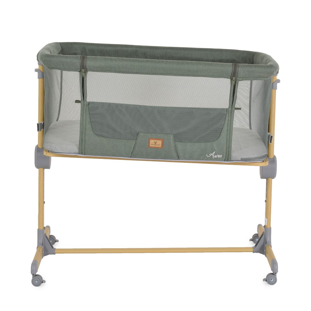 Το Aura Baby Bed δημιουργείται με προσοχή στην κάθε λεπτομέρεια, διασφαλίζοντας ότι το μωρό σας είναι πάντα κοντά σας! Πρακτικό, άνετο και ασφαλές, αυτό το πολυλειτουργικό βρεφικό κρεβάτι είναι η τέλεια λύση για τον ήρεμο ύπνο του παιδιού σας.