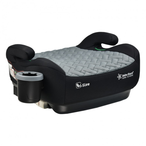 BEBE STARS ΚΑΘΙΣΜΑ ΑΥΤΟΚΙΝΗΤΟΥ BOOSTER ISOFIX I-SIZE 125-150cm GREY 954-186