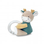 Η φωτογραφία δείχνει Κουδουνίστρα παιχνίδι της εταιρείας LorelliΜαλακή Βελούδινη Κουδουνίστρα-Παιχνίδι Δαχτυλίδι Αρκουδάκι.