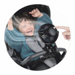 Η φωτογραφία δείχνει Φορητός ανεμιστήρας με εύκαμπτο τρίποδο.