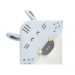 • Απαλή πετσέτα μωρού κατασκευασμένη από premium 100% βαμβακερό υλικό.