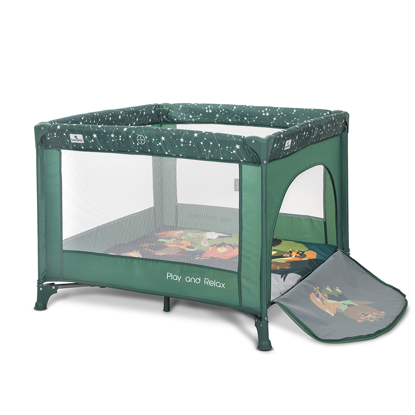 Η φωτογραφία δείχνει LORELLI ΠΑΡΚΟ ΣΕ ΔΙΑΣΤΑΣΕΙΣ 100x100 CMΑσφαλές μέρος για παιχνίδιΠλαϊνό άνοιγμα με φερμουάρΕύκολο στη μεταφοράΔιπλό σύστημα αναδίπλωσης ασφαλείαςΑναδιπλούμενο σε συμπαγές μέγεθοςΤο στρώμα του ενδείκνυται μόνο για παιχνίδιΤσάντα μεταφοράς