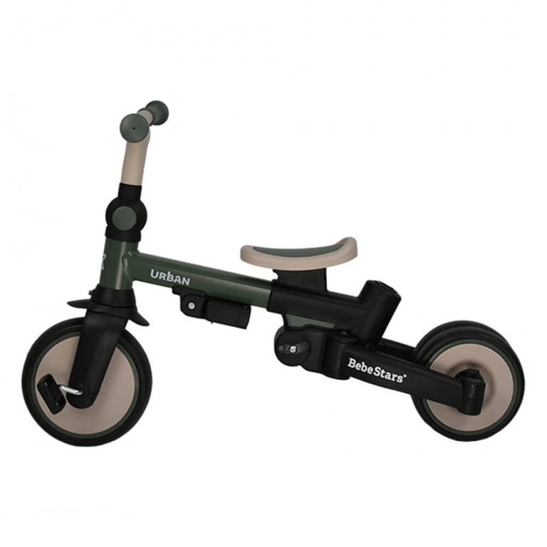 Ετοιμαστείτε μικροί και μεγάλοι για τις πιο συναρπαστικές βόλτες σε κάθε γωνιά της πόλης με το νέο τρίκυκλο Urban της Bebe Stars!Ένα πολυχρηστικό μοντέλο, καθώς χρησιμοποιείται με 7 διαφορετικούς τρόπους και συντροφεύει το παιδάκι σας για χρόνια σε κάθε του βήμα.