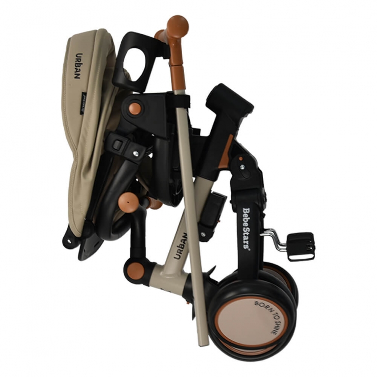 Ετοιμαστείτε μικροί και μεγάλοι για τις πιο συναρπαστικές βόλτες σε κάθε γωνιά της πόλης με το νέο τρίκυκλο Urban της Bebe Stars!Ένα πολυχρηστικό μοντέλο, καθώς χρησιμοποιείται με 7 διαφορετικούς τρόπους και συντροφεύει το παιδάκι σας για χρόνια σε κάθε του βήμα.