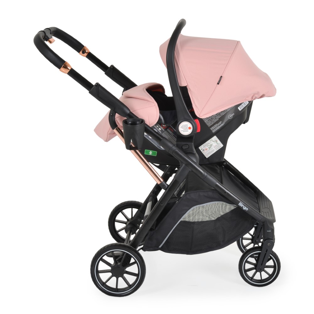 Η φωτογραφία δείχνει Το καρότσι Bingo 2-σε-1 της Moni είναι η τέλεια λύση για γονείς που αναζητούν άνεση, λειτουργικότητα και ασφάλεια.