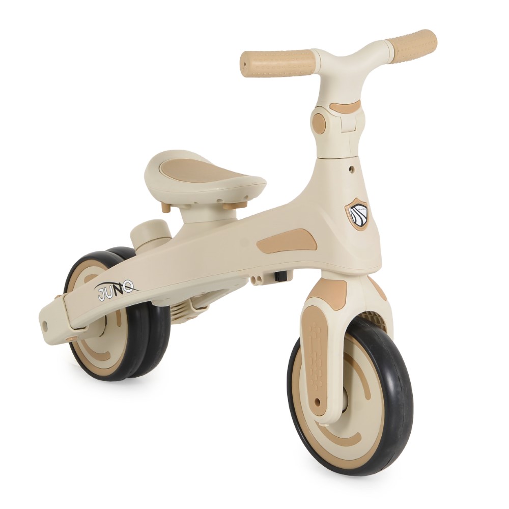 Η φωτογραφία δείχνει Το πολυλειτουργικό τρίκυκλο Juno με γονικό έλεγχο μεγαλώνει μαζί με το παιδί σας, προσαρμόζοντας τις ανάγκες και τις δεξιότητές του.