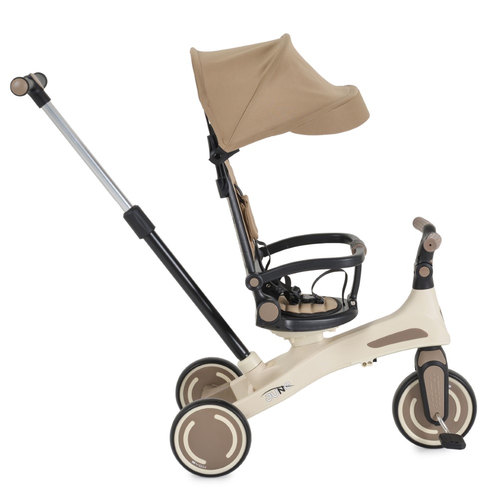 Το πολυλειτουργικό τρίκυκλο Juno με γονικό έλεγχο μεγαλώνει μαζί με το παιδί σας, προσαρμόζοντας τις ανάγκες και τις δεξιότητές του.