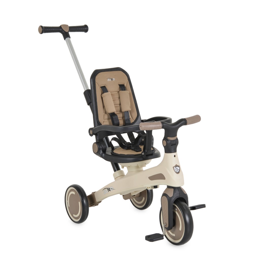 Το πολυλειτουργικό τρίκυκλο Juno με γονικό έλεγχο μεγαλώνει μαζί με το παιδί σας, προσαρμόζοντας τις ανάγκες και τις δεξιότητές του.