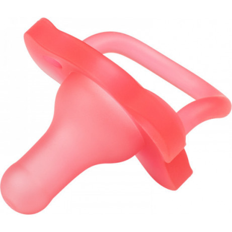 DR. BROWN'S Πιπίλα όλο σιλικόνη 0+ΜΗΝΩΝ κόκκινη PS 11017