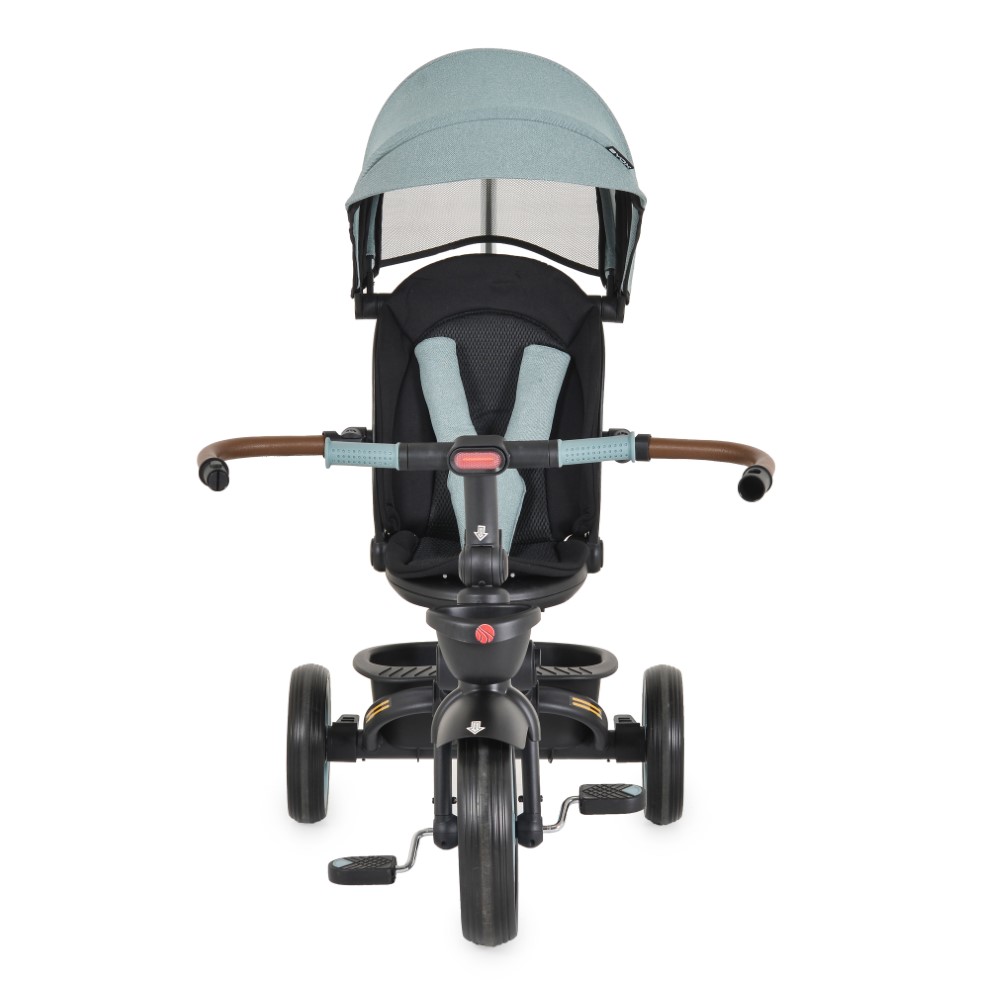 Το Jasper είναι το τέλειο τρίκυκλο για παιδιά άνω των 10 μηνών, με μέγιστη χωρητικότητα βάρους 25 κιλά – ο ιδανικός σύντροφος για διασκέδαση και άνεση στην αρχή του ταξιδιού του παιδιού σας!Το τρίκυκλο μπορεί να χρησιμοποιηθεί με δύο κύριες επιλογές:Τρίκυκλο με λαβή γονικού ελέγχου: Οι γονείς μ