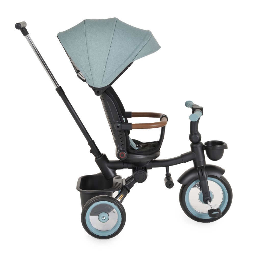 Το Jasper είναι το τέλειο τρίκυκλο για παιδιά άνω των 10 μηνών, με μέγιστη χωρητικότητα βάρους 25 κιλά – ο ιδανικός σύντροφος για διασκέδαση και άνεση στην αρχή του ταξιδιού του παιδιού σας!Το τρίκυκλο μπορεί να χρησιμοποιηθεί με δύο κύριες επιλογές:Τρίκυκλο με λαβή γονικού ελέγχου: Οι γονείς μ