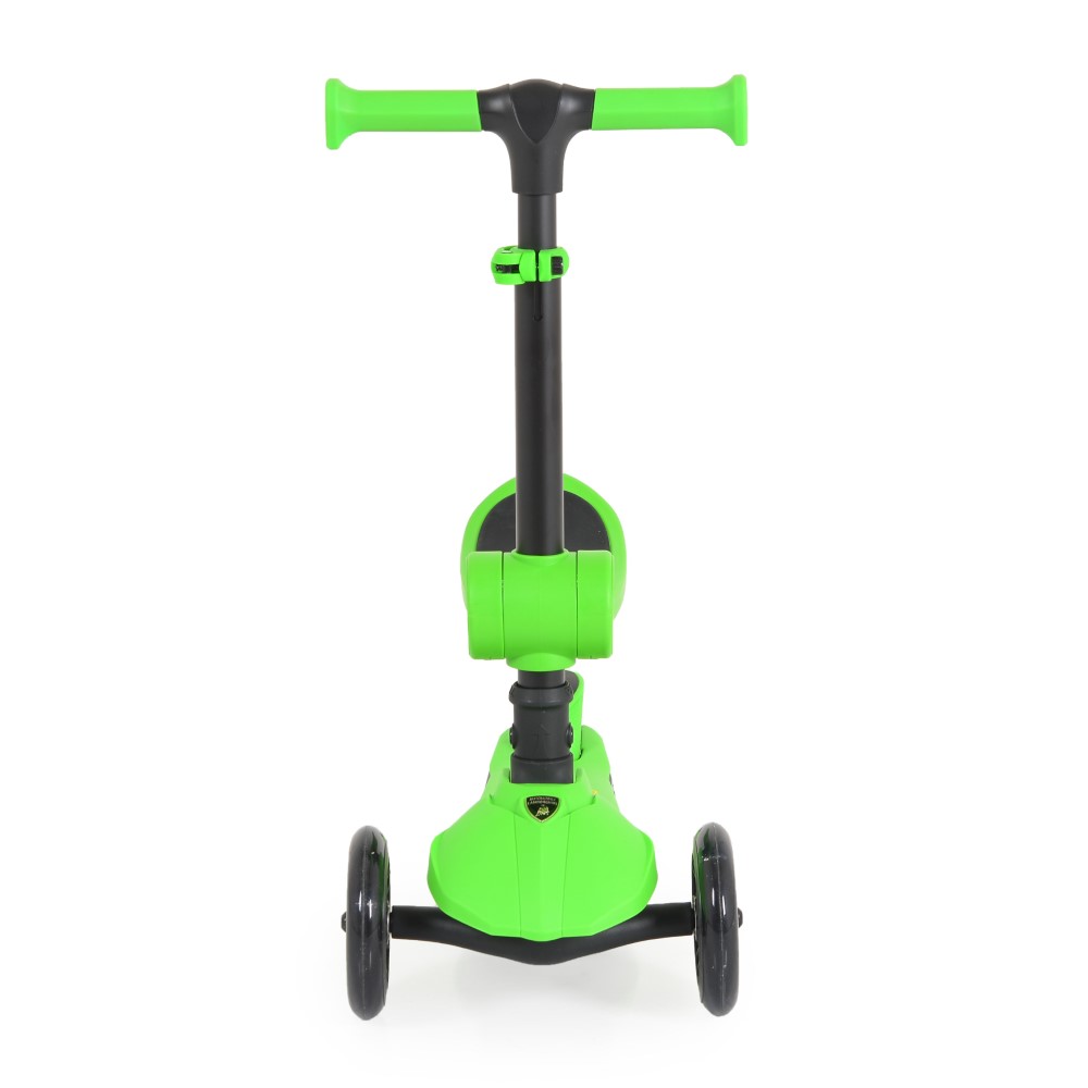 Η φωτογραφία δείχνει Παιδικό πατίνι με κάθισμα 2 σε 1 Lamborghini.