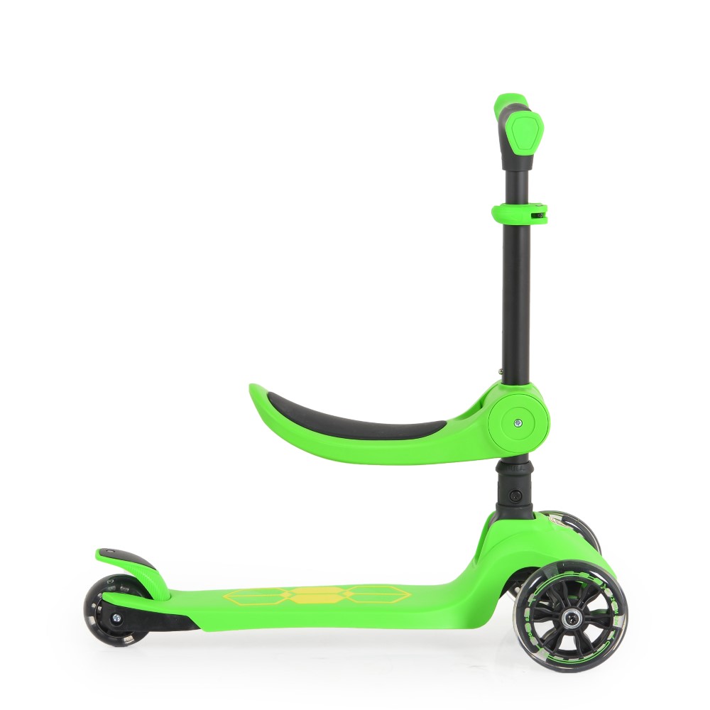 Η φωτογραφία δείχνει Παιδικό πατίνι με κάθισμα 2 σε 1 Lamborghini.