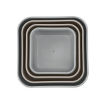 Η φωτογραφία δείχνει • Κατάλληλο για παιδιά από 6 m+• Το σετ περιλαμβάνει κουτιά 4 τμχ χωρητικότητας 180/300/480/600ml• Για χρήση με μη υγρά τρόφιμα.