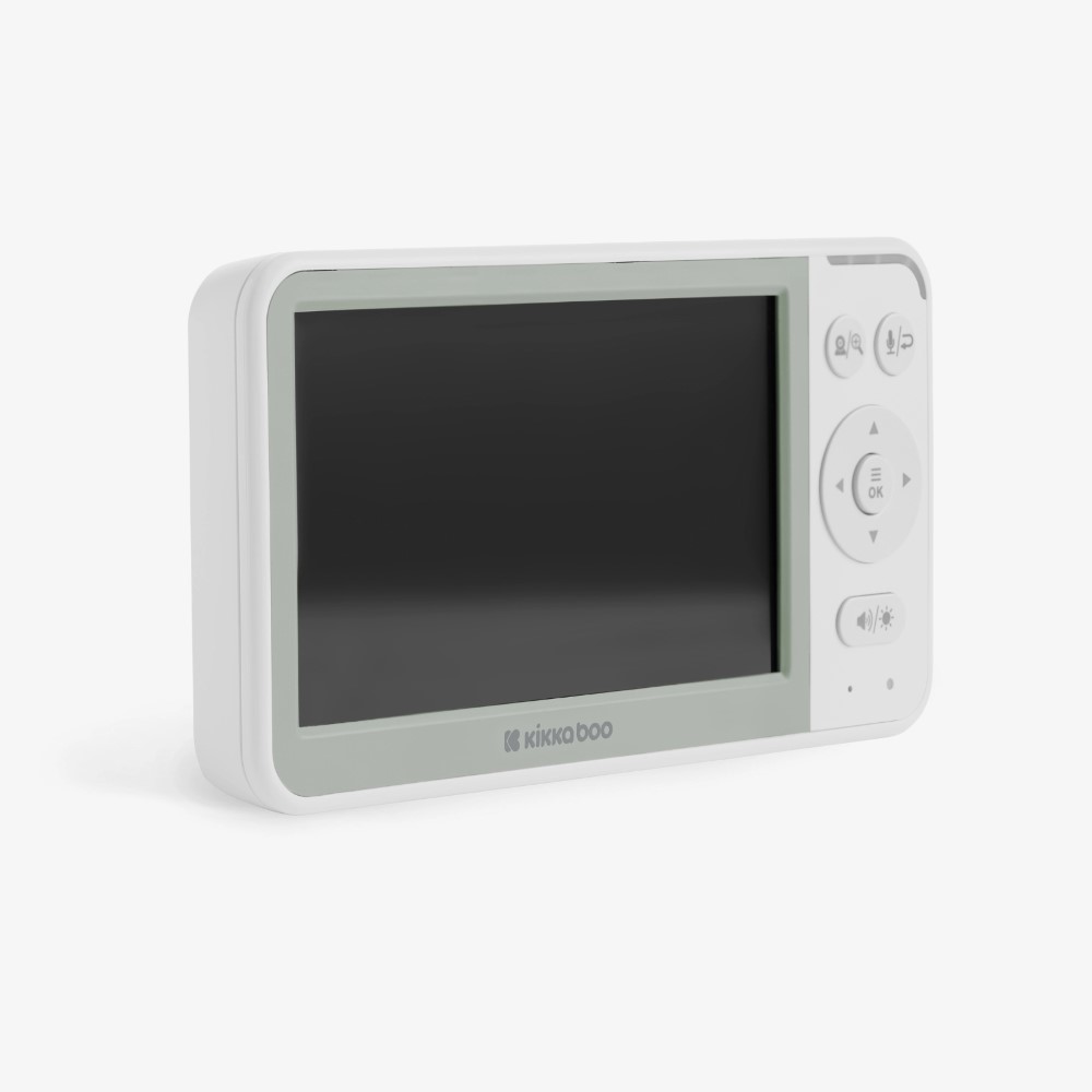 Η φωτογραφία δείχνει Παρακολουθήστε προσεκτικά το μωρό σας με το Video Baby Monitor 5'' RHEN, που προσφέρει προηγμένη τεχνολογία και εύχρηστες λειτουργίες για να εξασφαλίσετε την ηρεμία των γονιών.