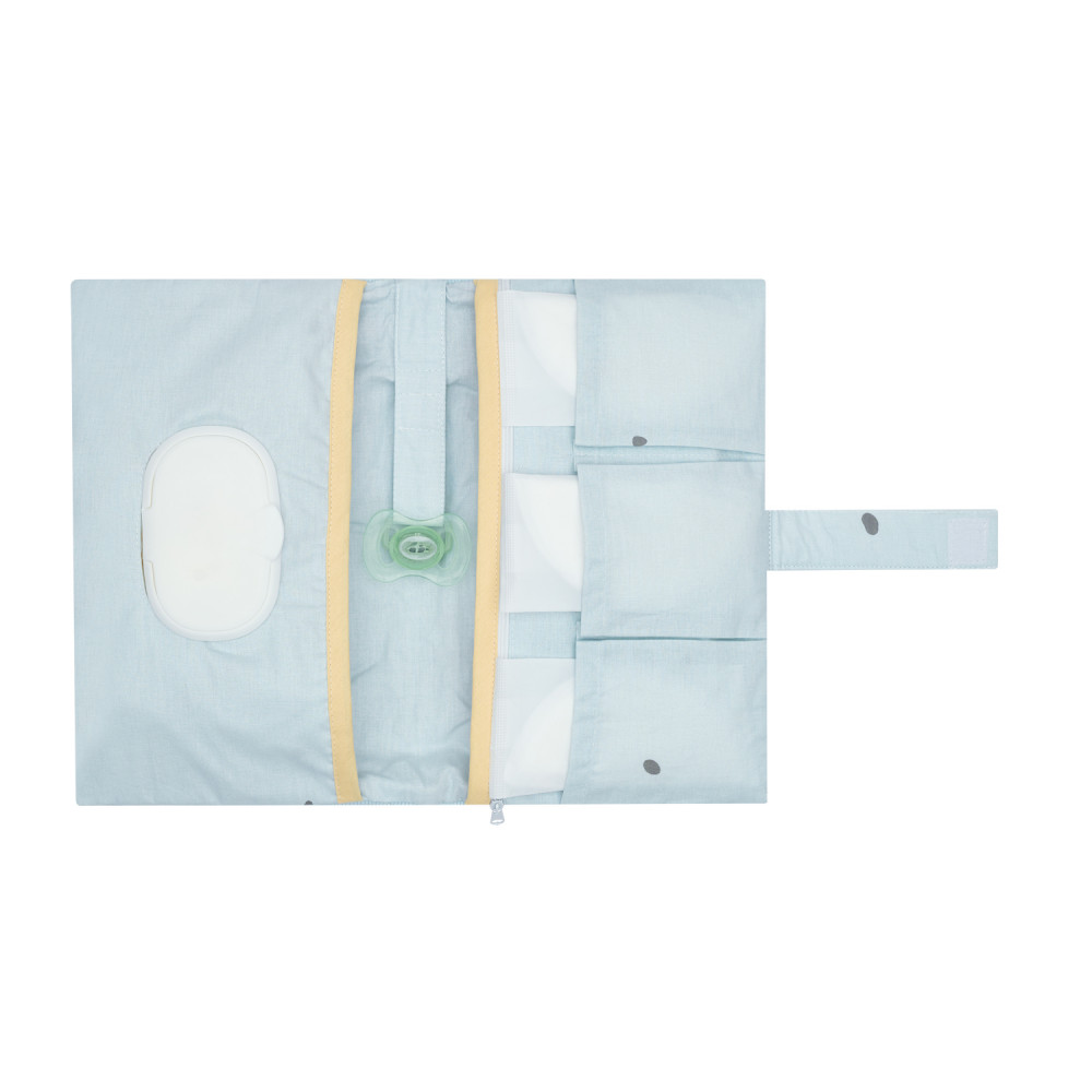 KIKKA BOO&nbsp;ΥΦΑΣΜΑΤΙΝΗ ΘΗΚΗ ΓΙΑ ΠΑΝΑ ΚΑΙ ΜΩΡΟΜΑΝΤΗΛΑ&nbsp;Υποδοχή πάνας κατασκευασμένη από 100% βαμβακερό υλικό.