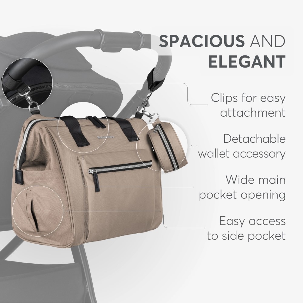 Η φωτογραφία δείχνει Βγείτε με στυλ και πρακτικότητα με τη μαμά τσάντα MAXI.