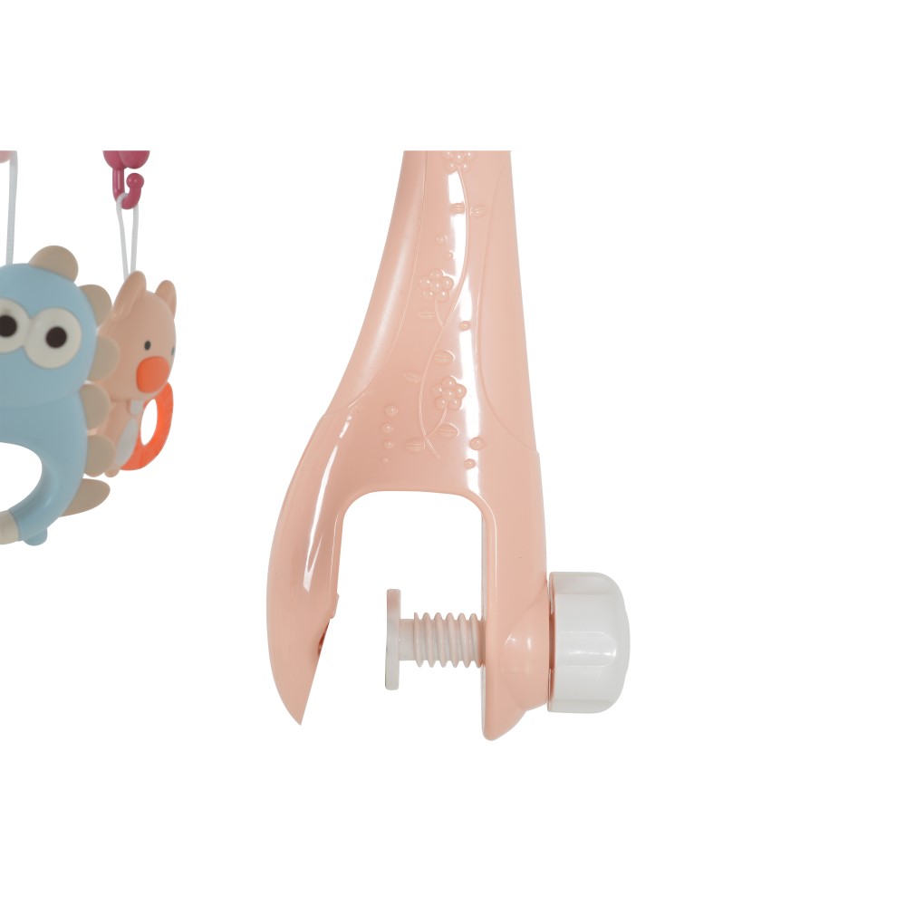 Η φωτογραφία δείχνει Το μουσικό περιστρεφόμενο «Penguin» είναι ένα πολυλειτουργικό παιχνίδι που προσφέρει ποικιλία μελωδιών, λευκό θόρυβο, απαλό φωτισμό και πολύχρωμη προβολή εικόνας.