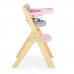 Το παιδικό ξύλινο καρεκλάκι Caramel έχει 3 επίπεδα καθίσματος και 6 επίπεδα στο υποπόδιο.