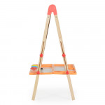 Ξύλινος πίνακας σχεδίασης διπλής όψης.