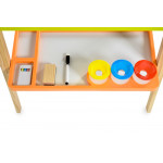 Ξύλινος πίνακας σχεδίασης διπλής όψης.