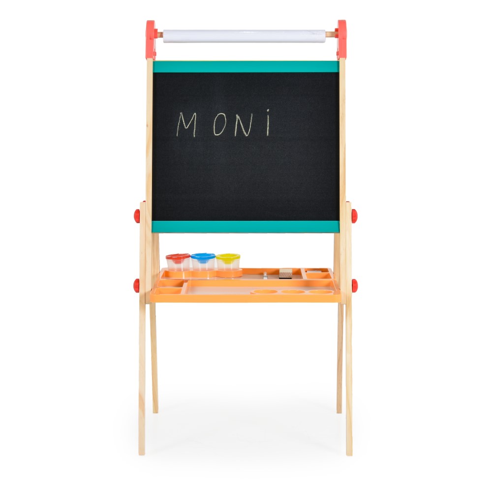 Ξύλινος πίνακας σχεδίασης διπλής όψης.