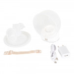 Η φωτογραφία δείχνει CANGAROO ΦΟΡΗΤΟ ΘΗΛΑΣΤΡΟ ELIRIA 3800146270841Wearable - τοποθετήστε την αντλία απευθείας στο στήθος σας και τοποθετήστε το σουτιέν σας πίσω στο στήθος σας.