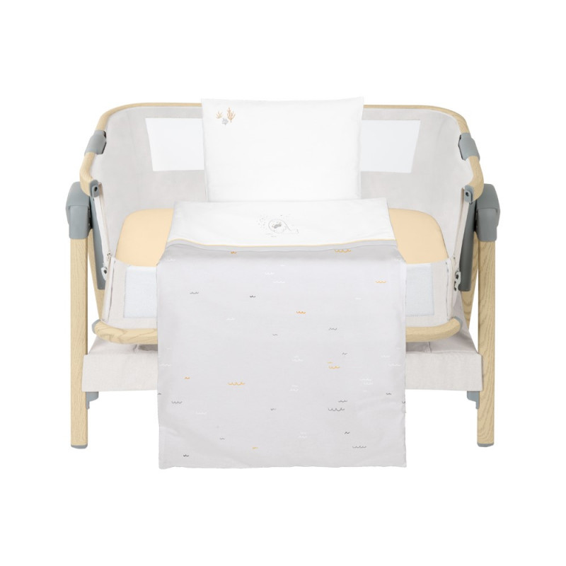 • Μαλακό και απαλό σετ κρεβατιού για μωρά κατασκευασμένο από βαμβάκι υψηλής ποιότητας 100% ranforce.