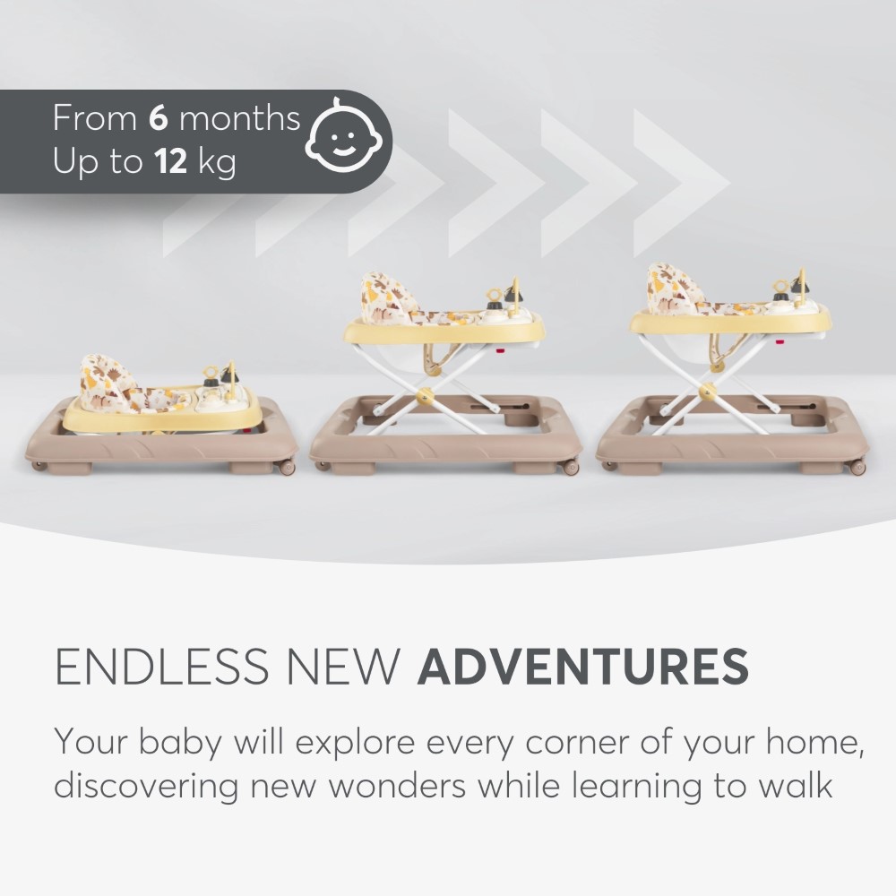 Η στράτα POPPY είναι ο τέλειος σύντροφος για τα πρώτα βήματα του μωρού σας, συνδυάζοντας ασφάλεια, άνεση και ψυχαγωγία.