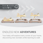 Η στράτα POPPY είναι ο τέλειος σύντροφος για τα πρώτα βήματα του μωρού σας, συνδυάζοντας ασφάλεια, άνεση και ψυχαγωγία.