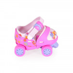 Υλικό: καπάκι PP, φρένο TPR, τροχοί PP.