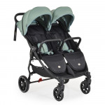 Καρότσι διδύμων της εταιρείας Kikka Boo με ισχυρό και ελαφρύ πλαίσιο αλουμινίου.