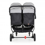 Καρότσι διδύμων της εταιρείας Kikka Boo με ισχυρό και ελαφρύ πλαίσιο αλουμινίου.